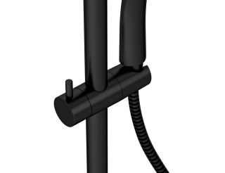 Душевая система Cersanit BRASKO BLACK 63112 с термостатом